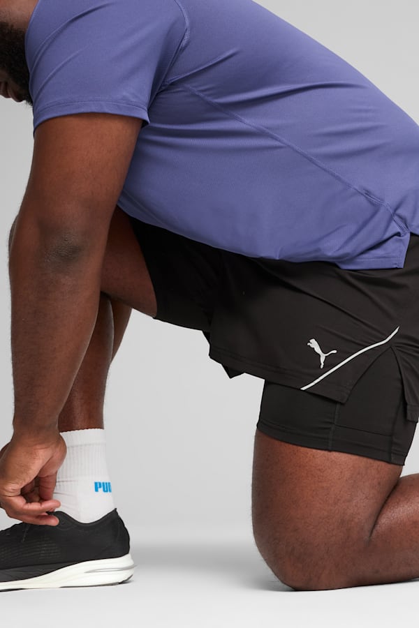 ULTRAWEAVE 2-in-1 5" Running Shorts Men, PUMA Black, extralarge